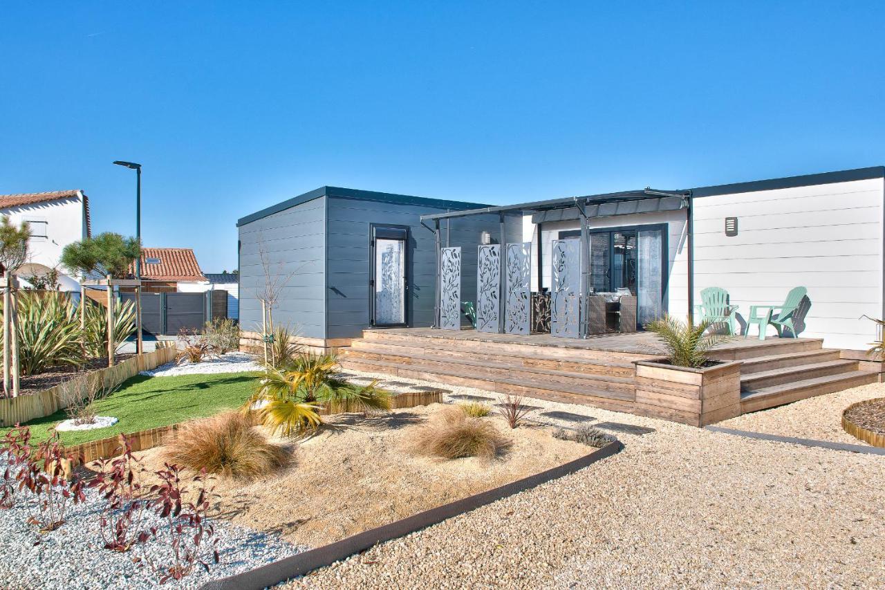 Joli Chalet Pour 6 - Domaine Avec Piscine Brétignolles-sur-Mer Exterior foto