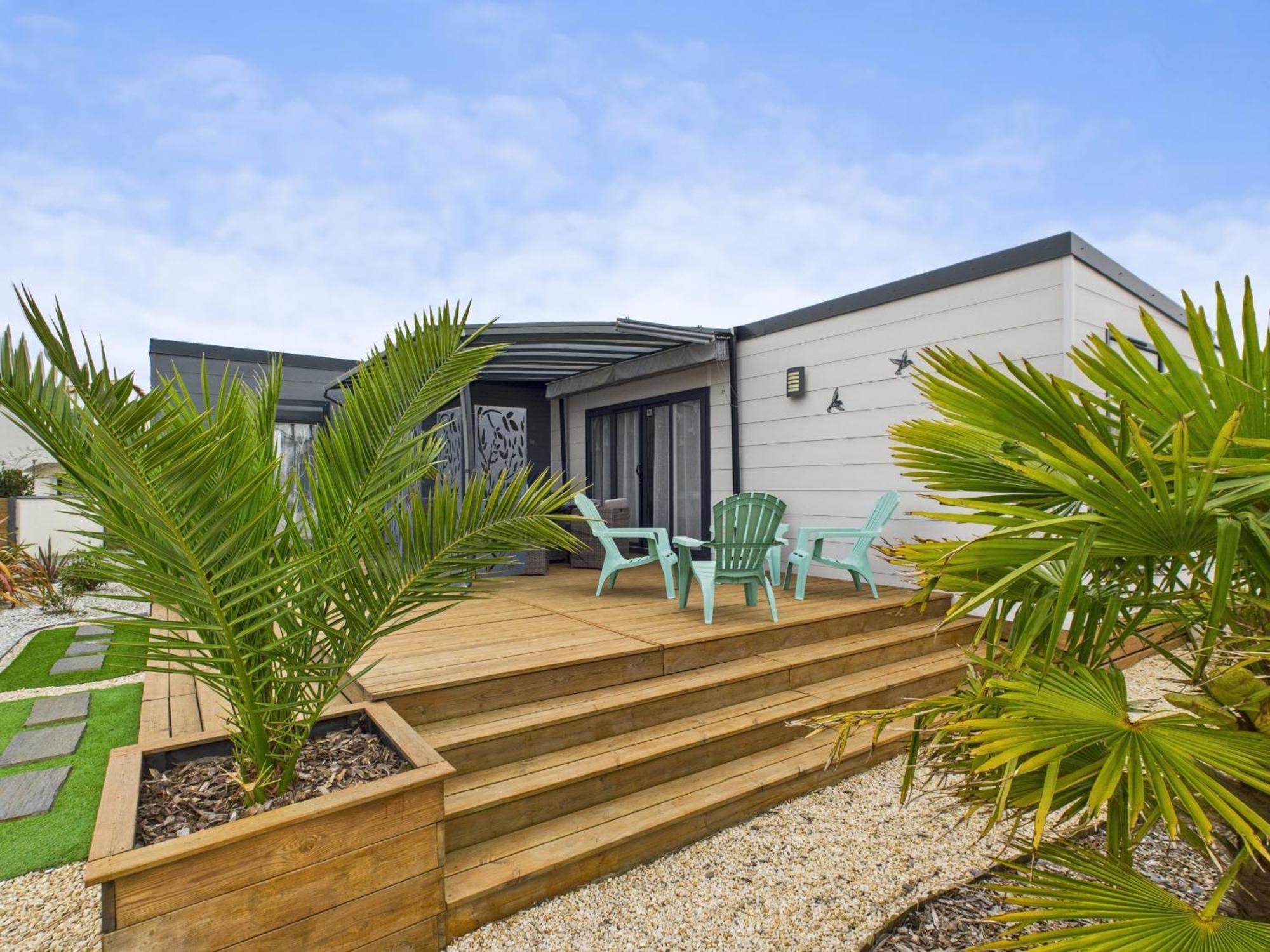 Joli Chalet Pour 6 - Domaine Avec Piscine Brétignolles-sur-Mer Exterior foto